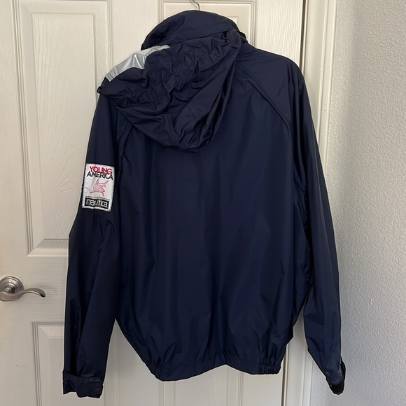 Vintage 90’s Nautica Men’s Young America Nautex waterproof Sailing Team Jacket - Picture 2 of 7